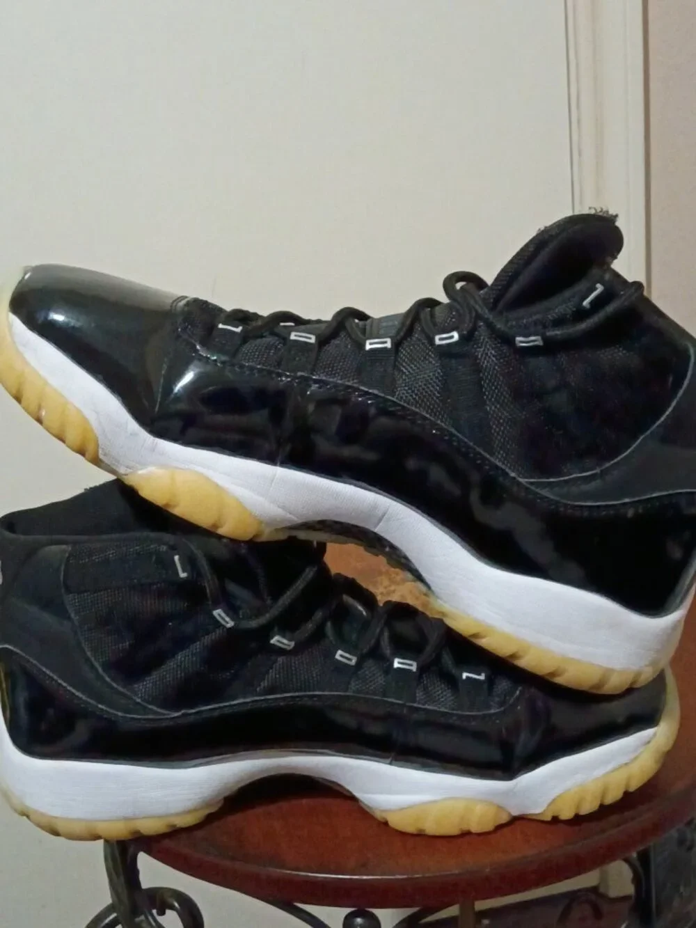 Air Jordan 11 Retro 'Jubilee' Men's Size 11 Sneakers CT8012-011 Black
